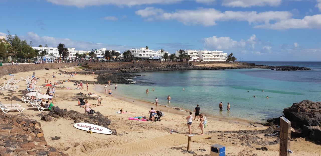 Luxury Apartamento Luz De Mar Complejo Playa Roca Costa Teguise Dış mekan fotoğraf